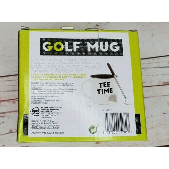 Golf Mug Tee Time Coffee Mug Tea Great Gift For Golf Lovers Christmas Gift - Picture 4 of 12